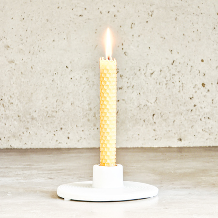 Zestaw Kreatywność | 3 duże świece | Kolorowe świece z naturalnego wosku pszczelego | 100% wosk pszczeli