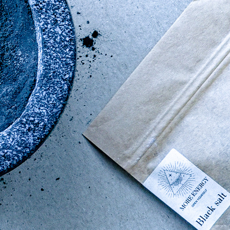 Czarna sól | do ochrony i oczyszczania | mikronizowana