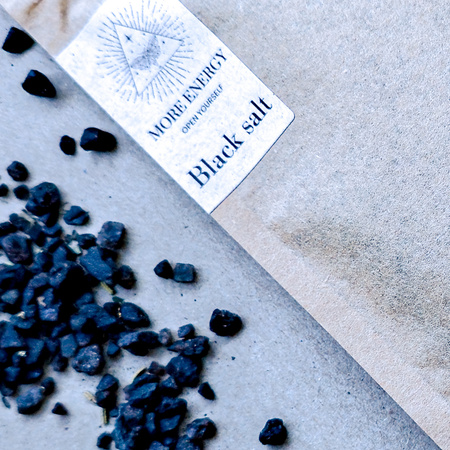 Czarna sól | do ochrony i oczyszczania | gruboziarnista