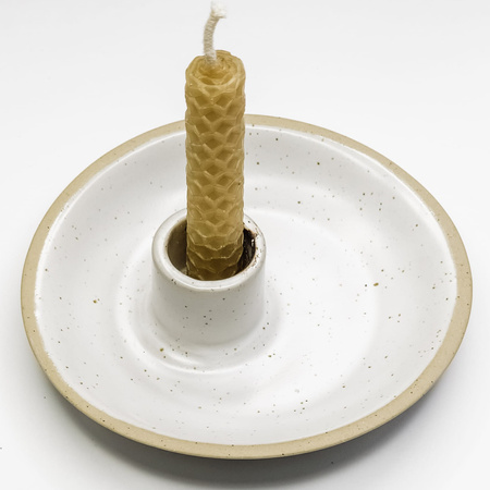 Zestaw Natura | 3 małe świece | Naturalne świece z wosku pszczelego | 100% wosk pszczeli