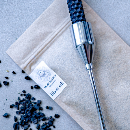 Czarna sól | do ochrony i oczyszczania | gruboziarnista