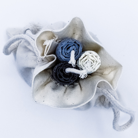 Zestaw Oczyszczenie | 3 małe świece | Kolorowe świece z naturalnego wosku pszczelego | 100% wosk pszczeli