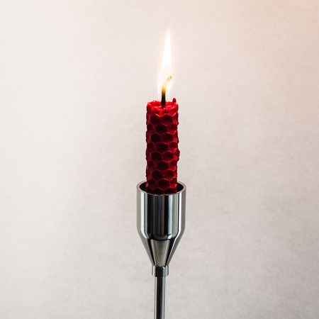 Zestaw Kreatywność | 3 małe świece | Kolorowe świece z naturalnego wosku pszczelego | 100% wosk pszczeli