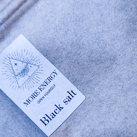 Czarna sól | do ochrony i oczyszczania | mikronizowana