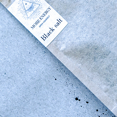 Czarna sól | do ochrony i oczyszczania | mikronizowana