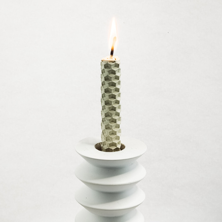 Zestaw Obfitość | 12 małych świec | Kolorowe świece z naturalnego wosku pszczelego | 100% wosk pszczeli