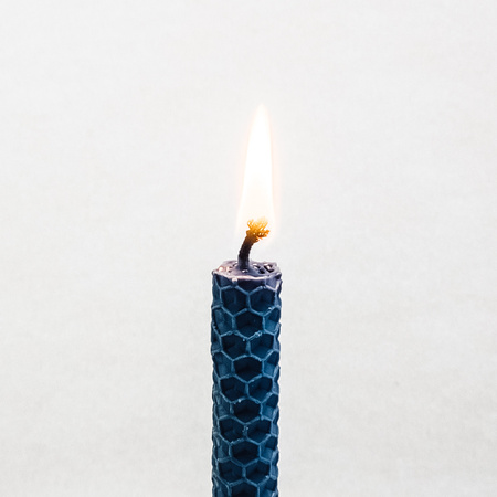 Zestaw Zdrowie | 3 małe świece | Kolorowe świece z naturalnego wosku pszczelego | 100% wosk pszczeli