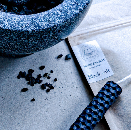 Czarna sól | do ochrony i oczyszczania | gruboziarnista