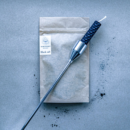 Czarna sól | do ochrony i oczyszczania | mikronizowana