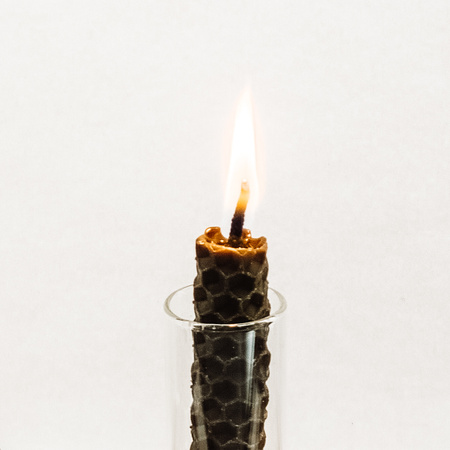 Zestaw Obfitość | 12 małych świec | Kolorowe świece z naturalnego wosku pszczelego | 100% wosk pszczeli