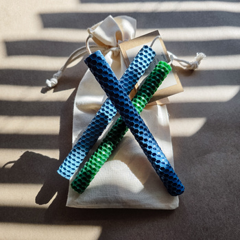 Zestaw Zdrowie | 3 duże świece | Kolorowe świece z naturalnego wosku pszczelego | 100% wosk pszczeli