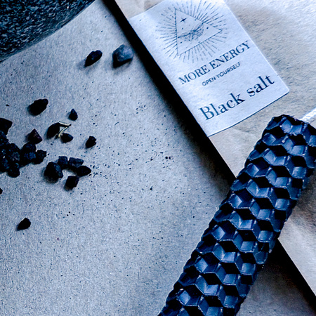 Czarna sól | do ochrony i oczyszczania | gruboziarnista
