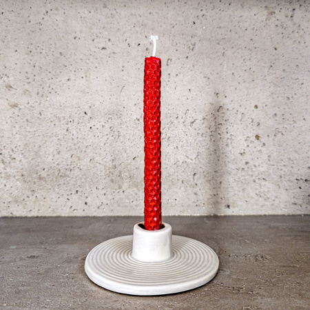 Zestaw Kreatywność | 3 duże świece | Kolorowe świece z naturalnego wosku pszczelego | 100% wosk pszczeli